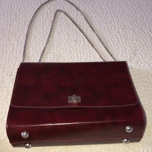 Burgundy Handbag